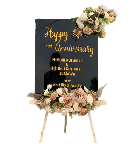 Papan Bunga Akrilik Kunir Lor